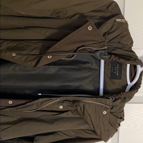 Zara Military green spring coat💐 - Picture 3 of 6